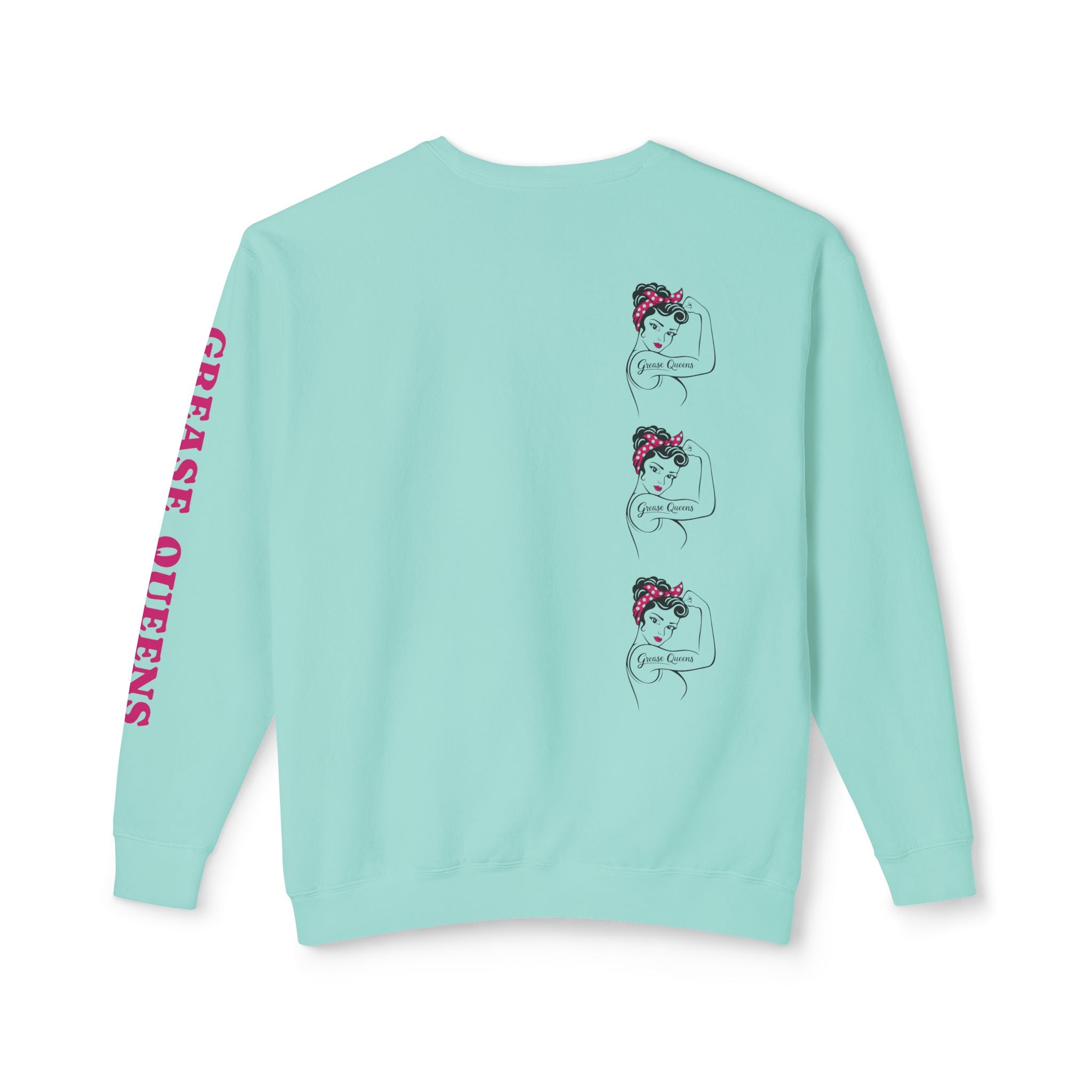 Grease Queen Graphic Crewneck Sweatshirt