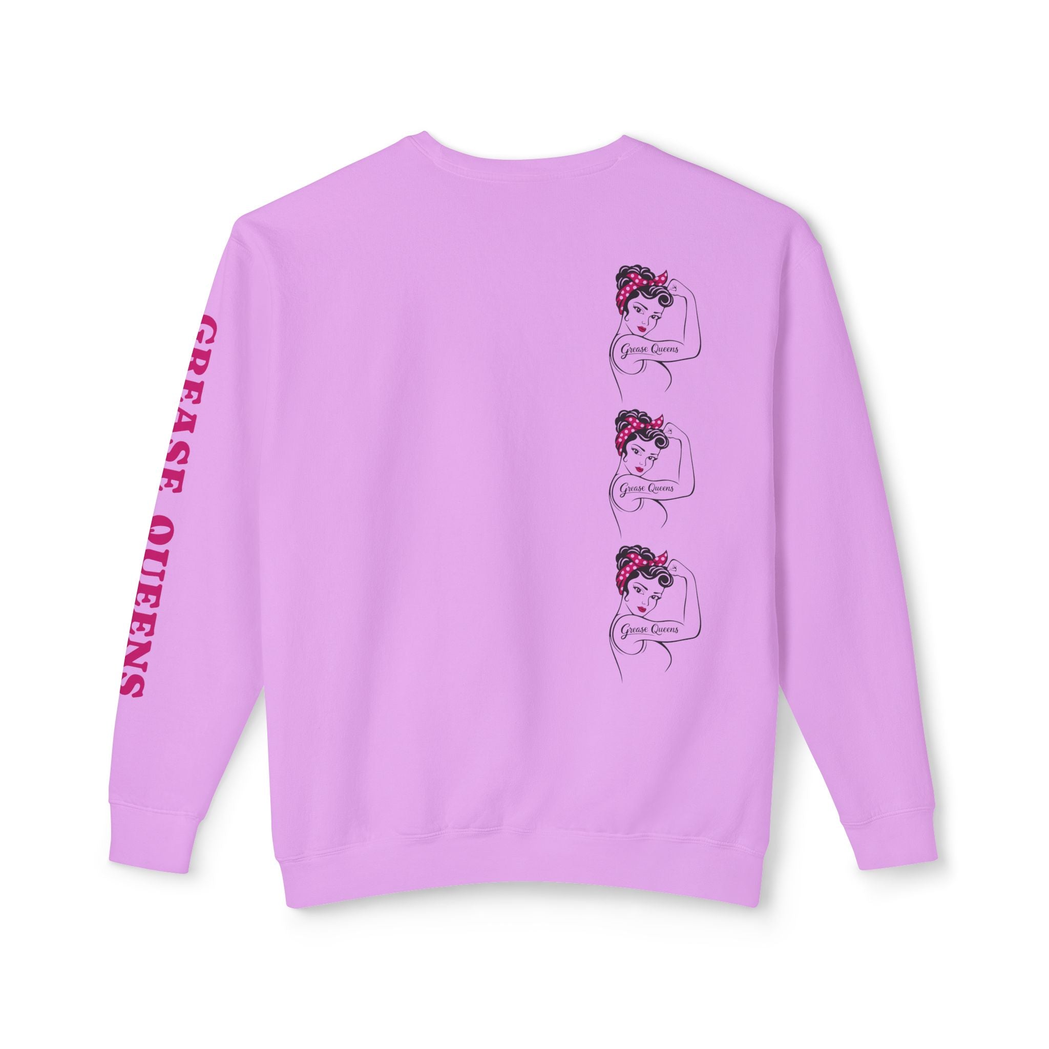 Grease Queen Graphic Crewneck Sweatshirt