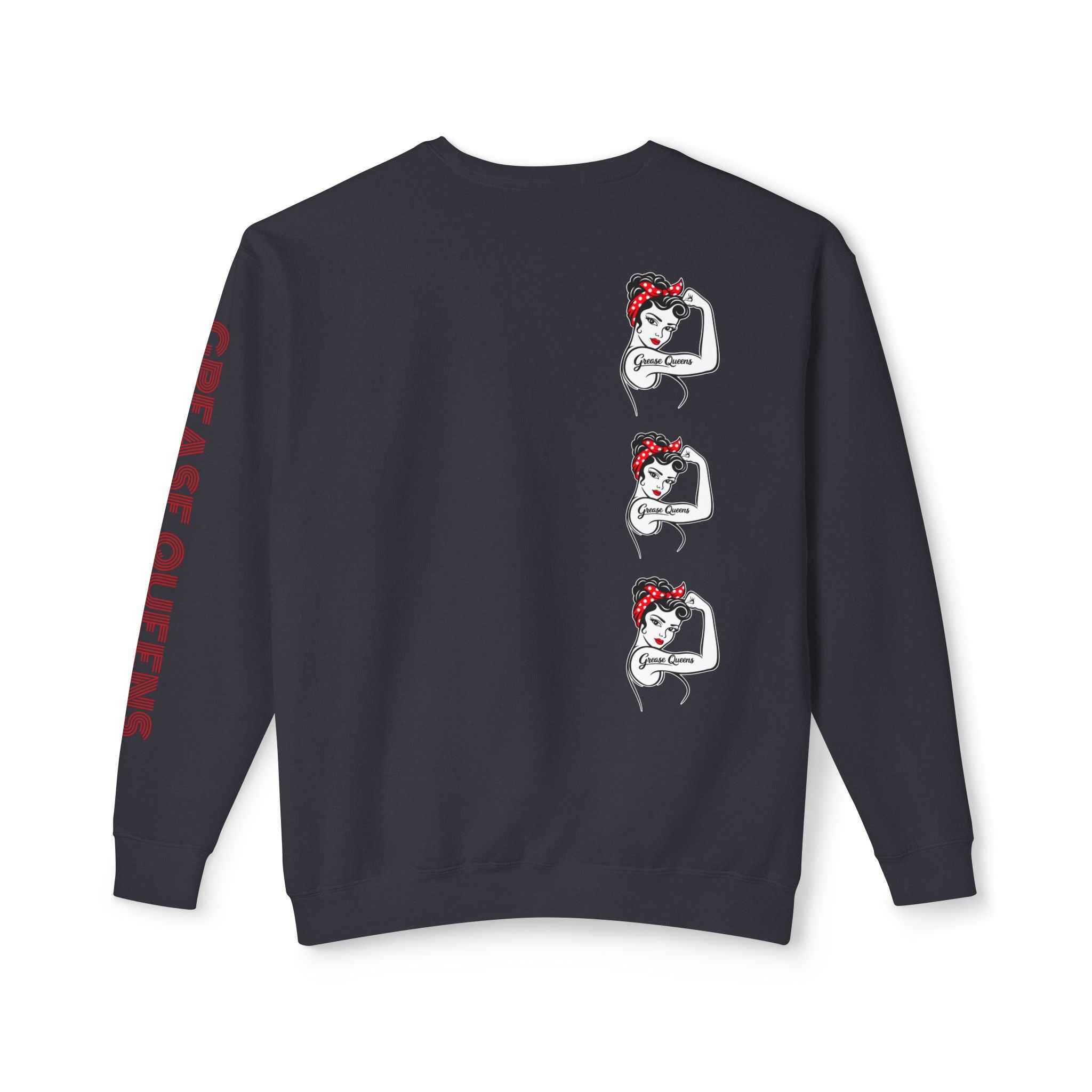 Grease Queen Graphic Crewneck Sweatshirt
