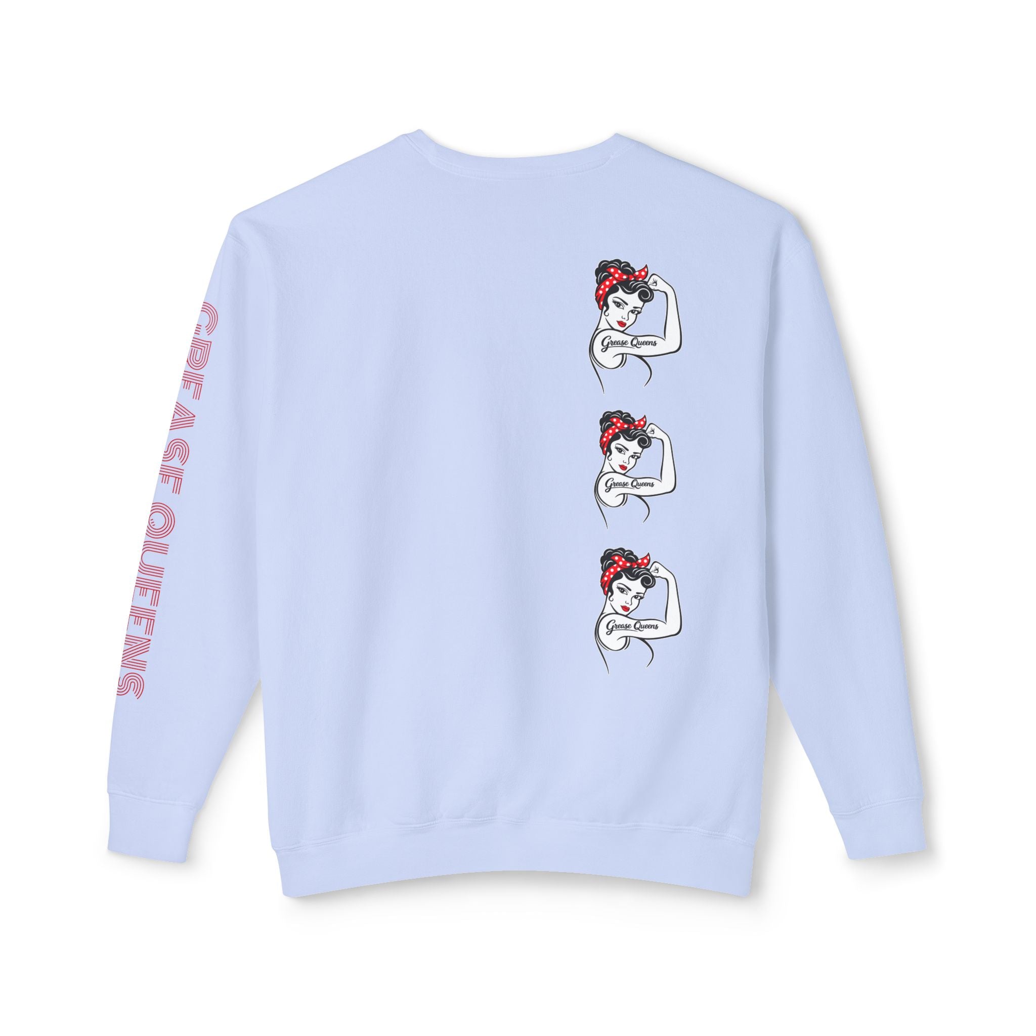 Grease Queen Graphic Crewneck Sweatshirt