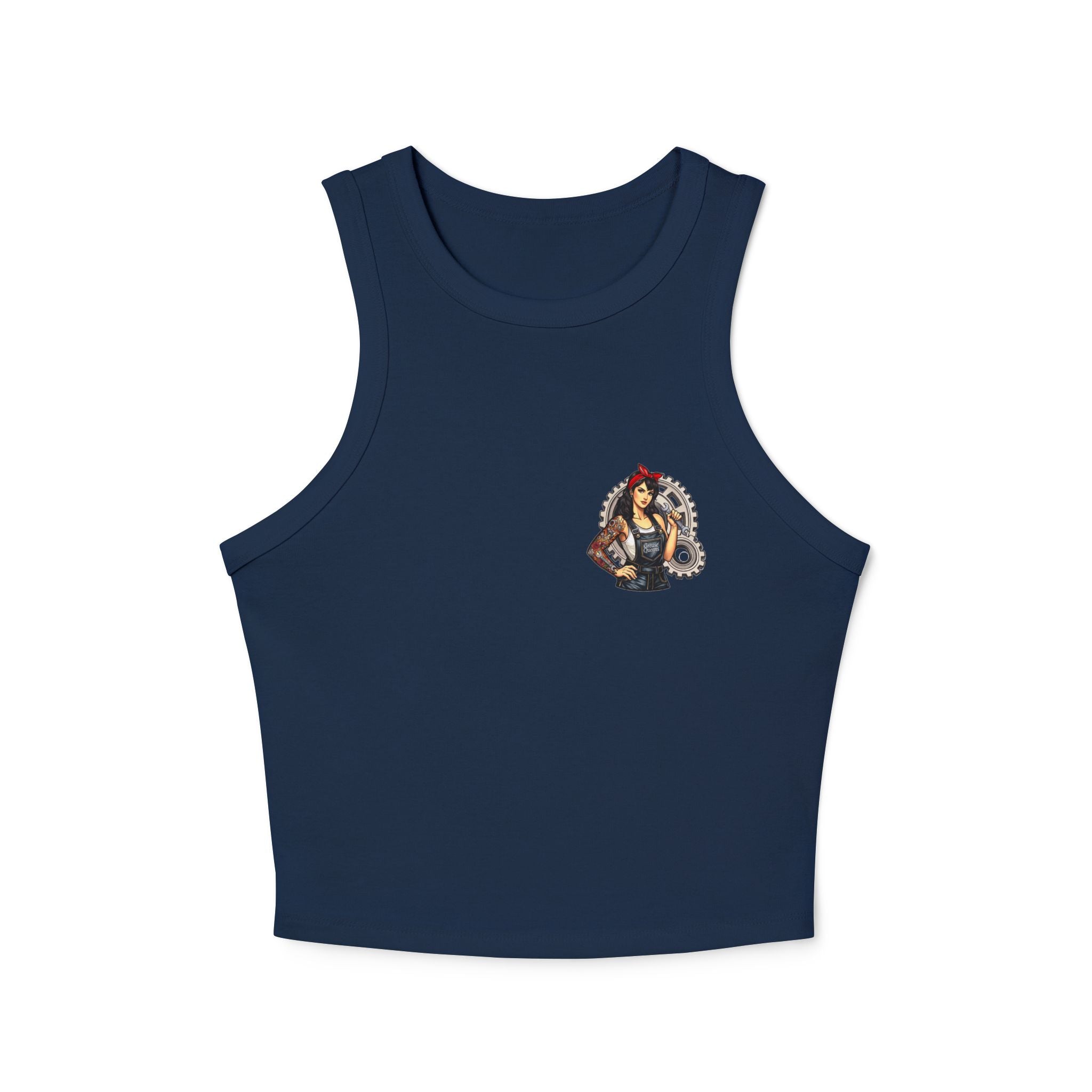 Grease Queen Drip Racer Tank