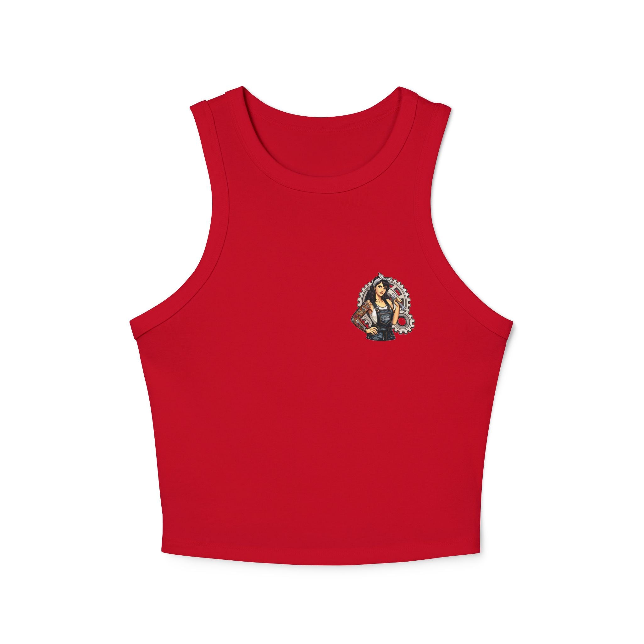 Grease Queen Drip Racer Tank