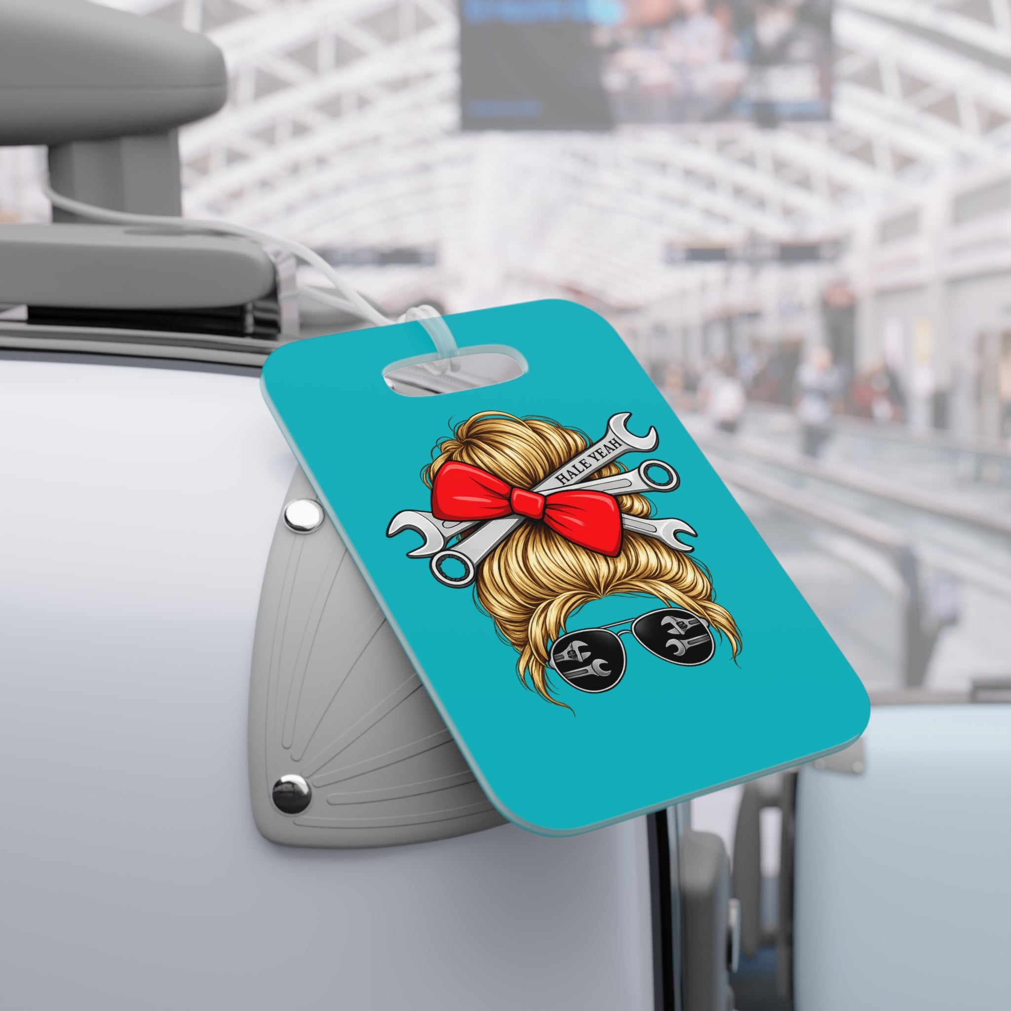 Grease Queen Drip Luggage Tag
