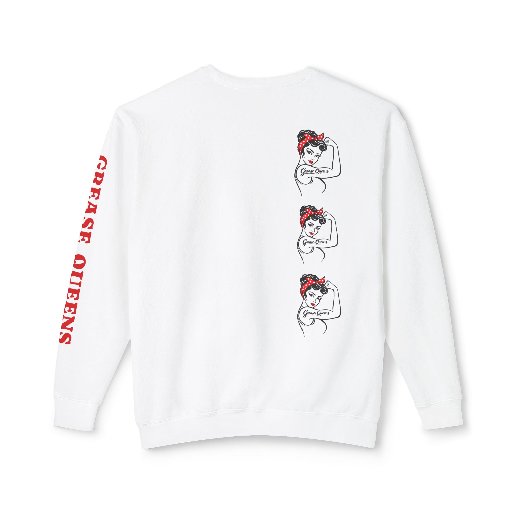 Grease Queen Graphic Crewneck Sweatshirt