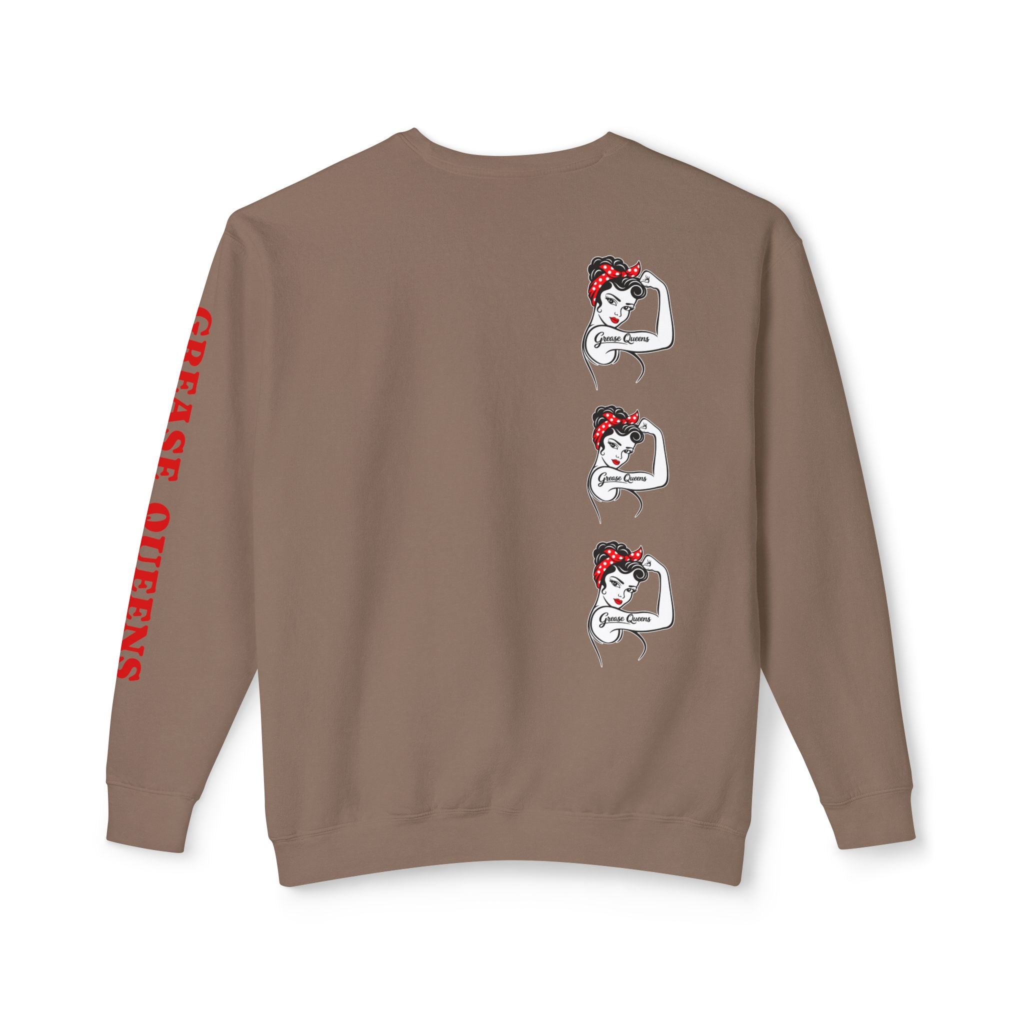 Grease Queen Graphic Crewneck Sweatshirt
