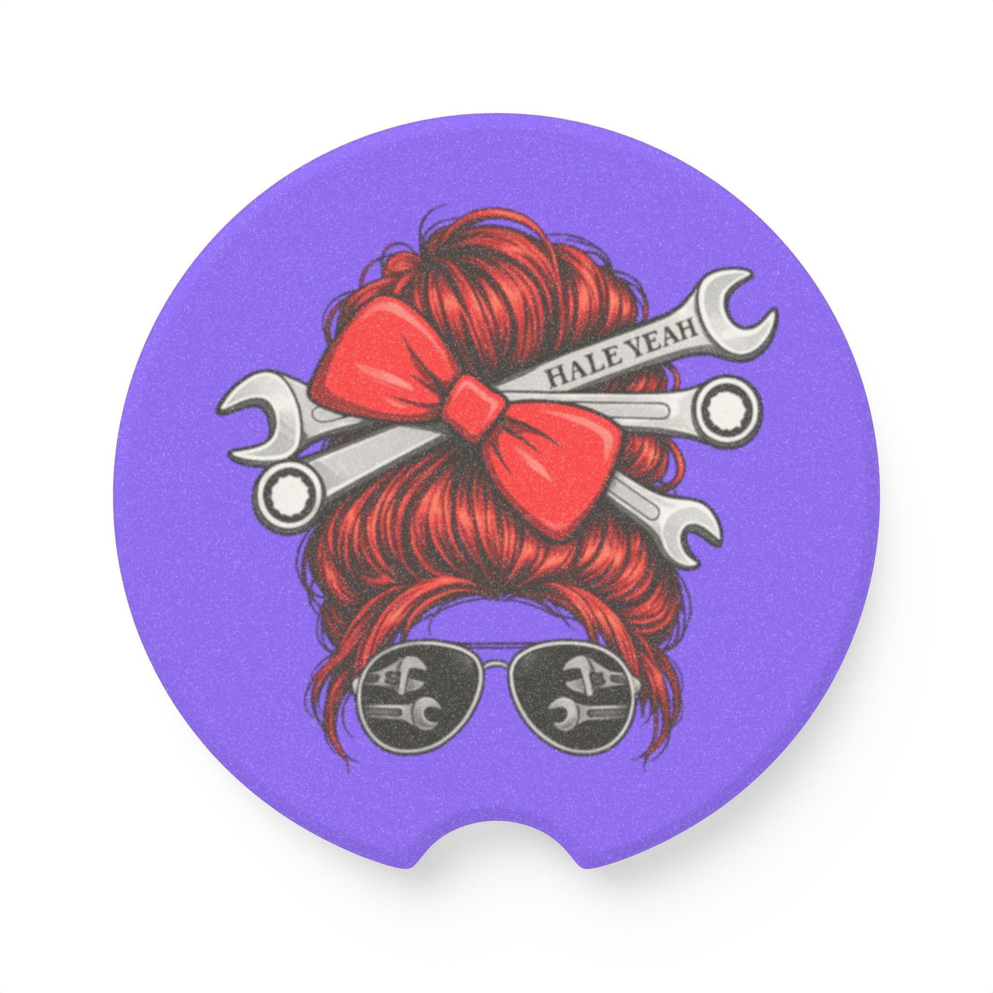 Grease Queen Soapstone Car Coaster