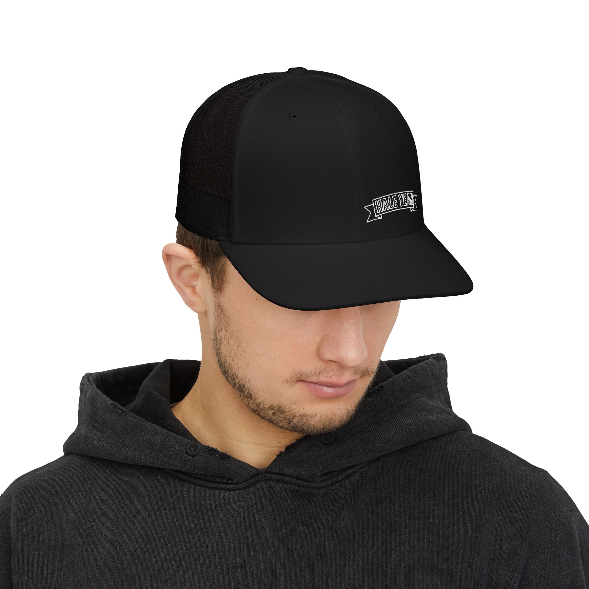 HALE YEAH Banner Trucker Cap