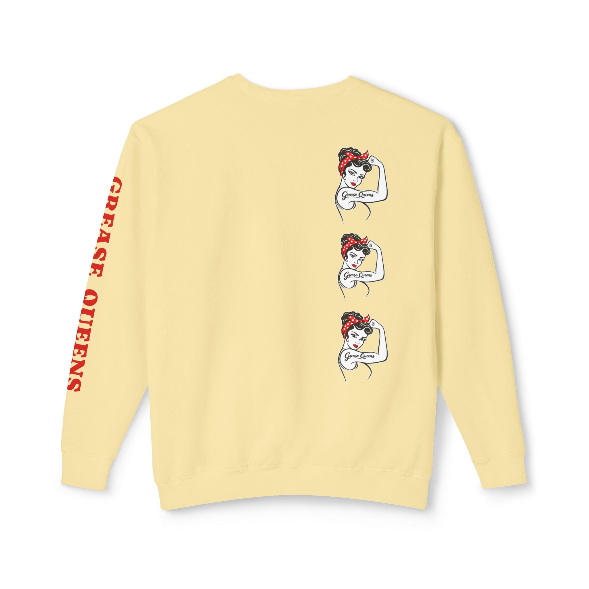Grease Queen Graphic Crewneck Sweatshirt
