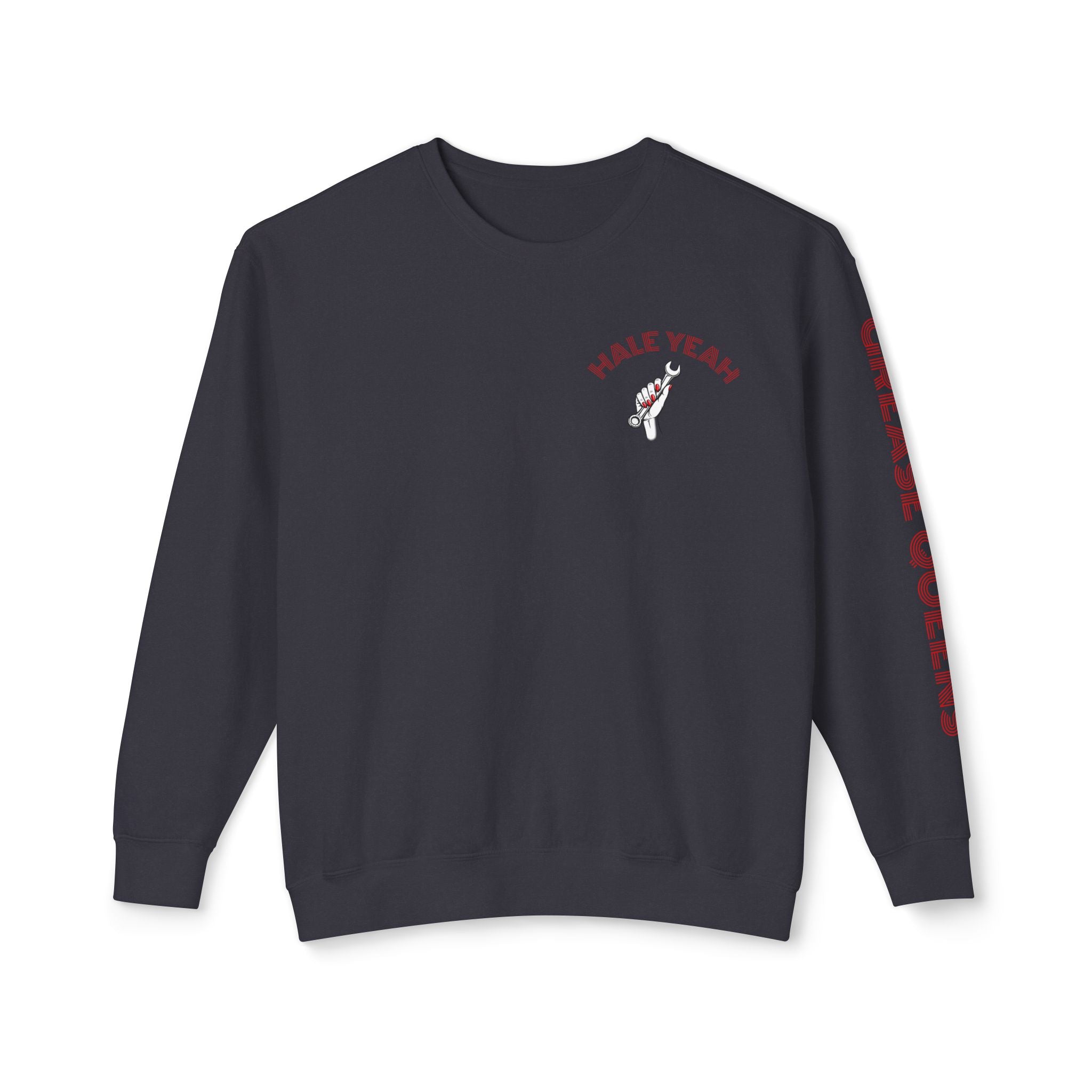 Grease Queen Graphic Crewneck Sweatshirt
