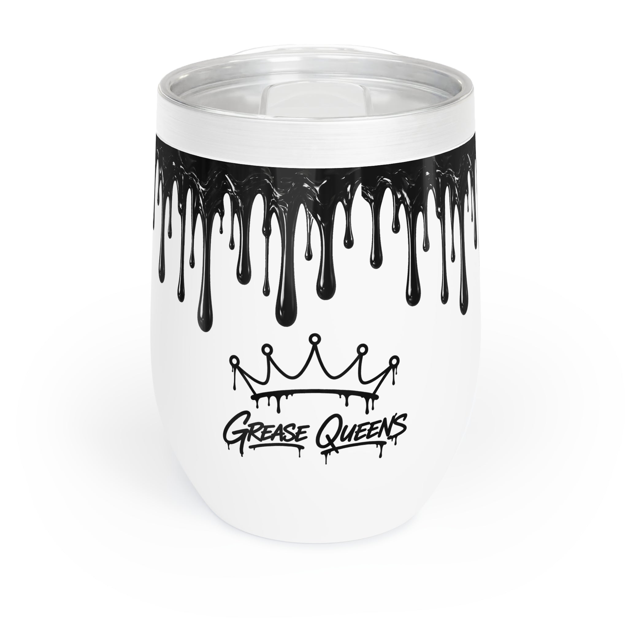 Grease Queen Drip Wine Tumbler