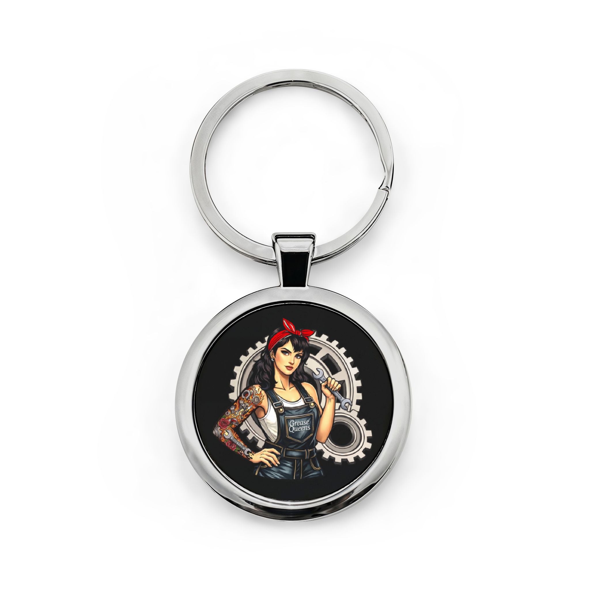 Grease Queen Key Chain