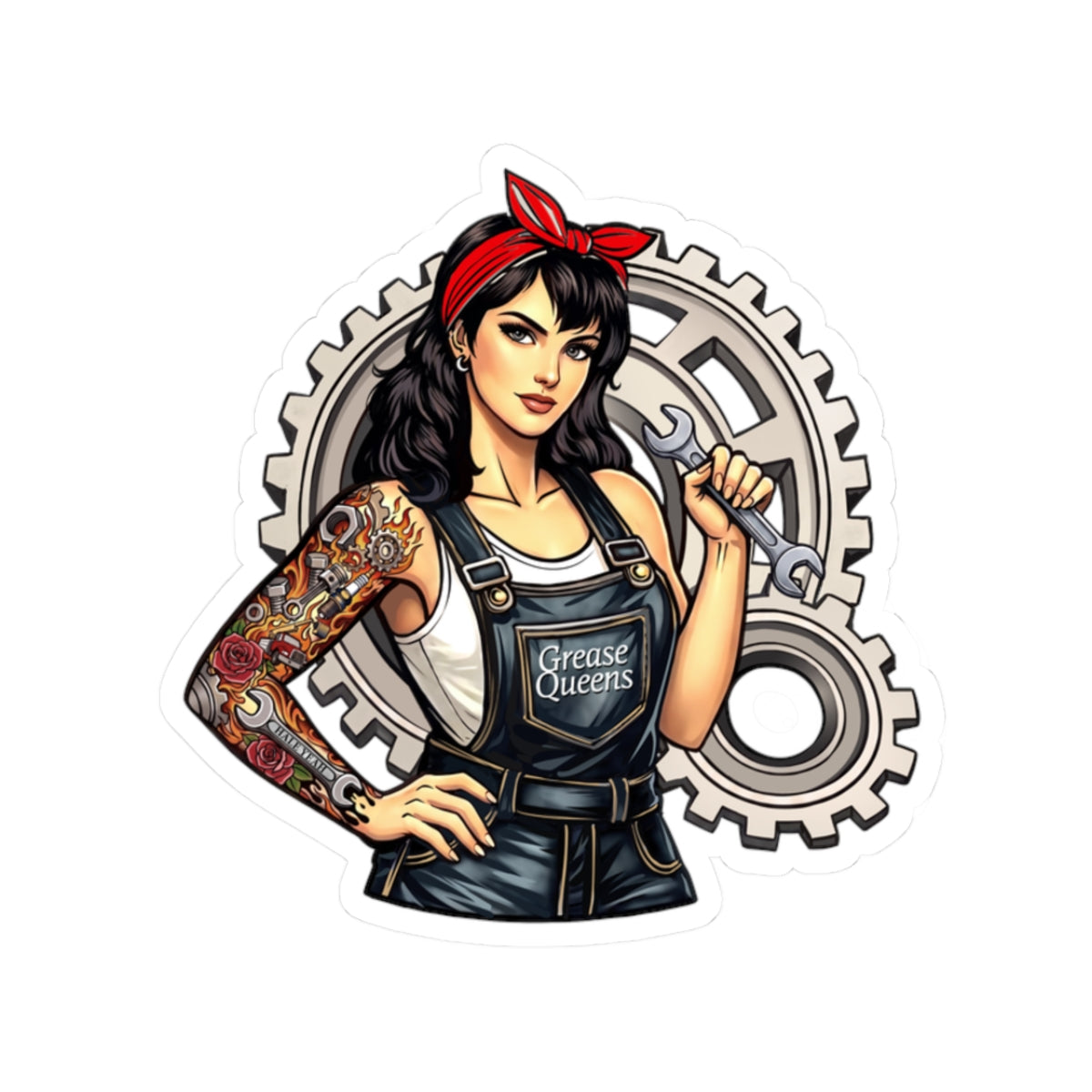 Grease Queen Decal