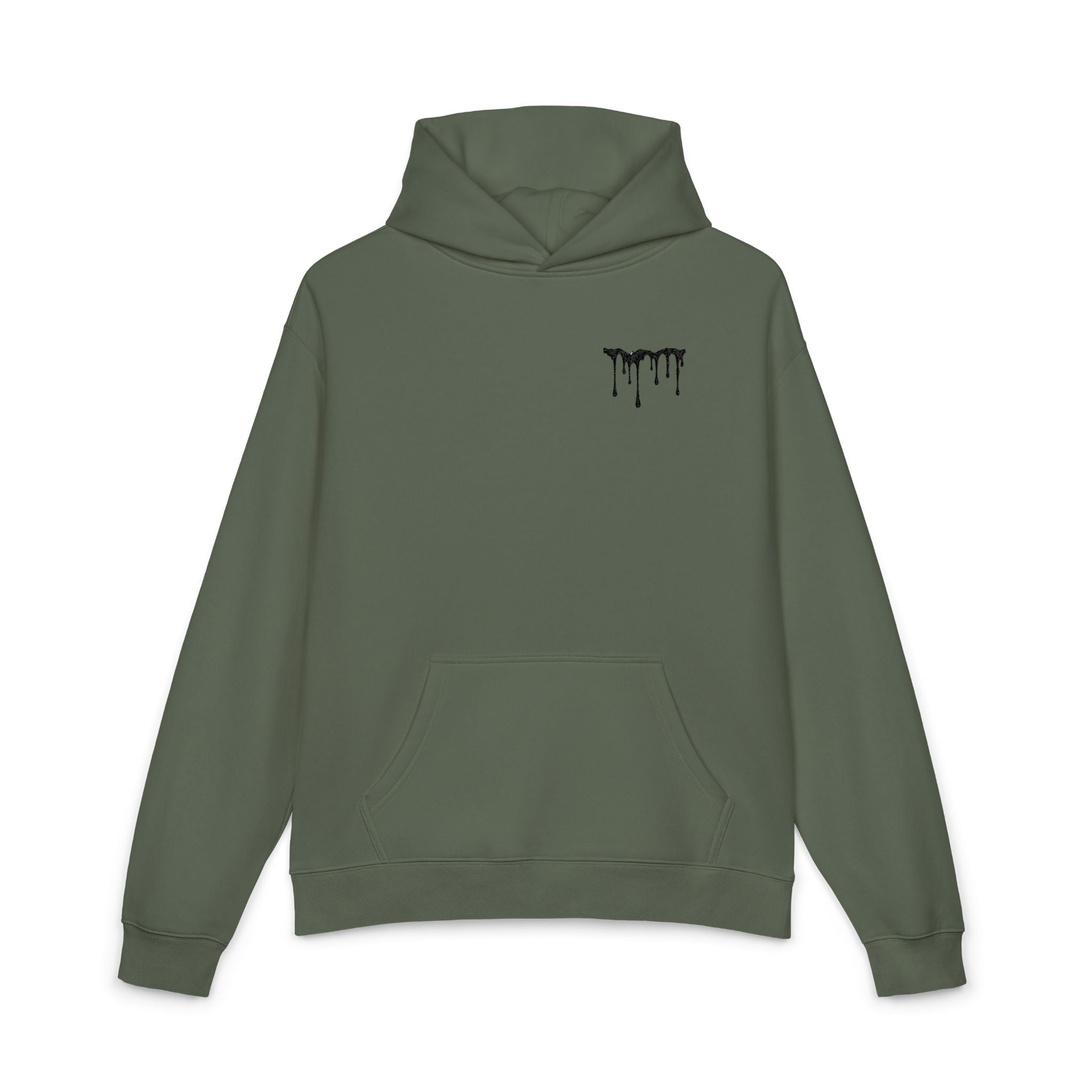 Grease Queen Black Drip Hoodie