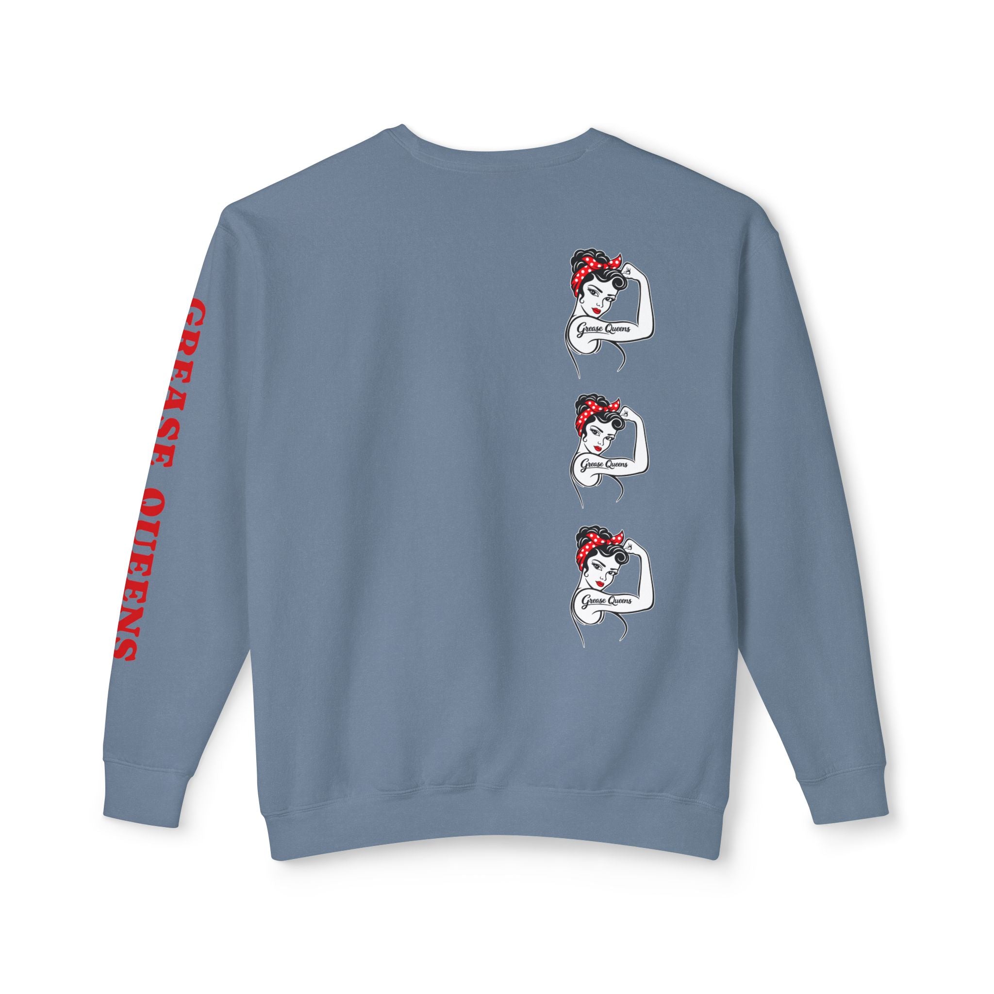 Grease Queen Graphic Crewneck Sweatshirt